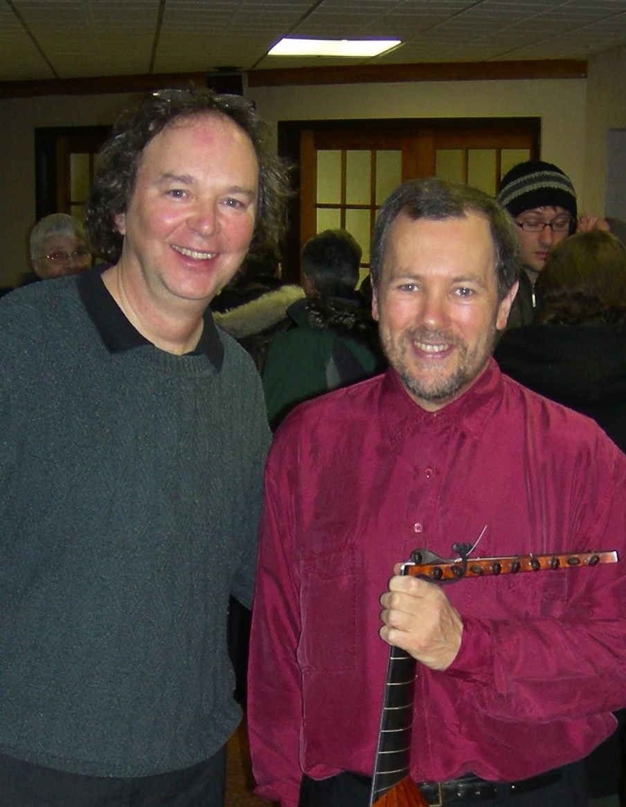 Avec Nigel North, Festival de luth des Territoires du Nord-ouest, 2008